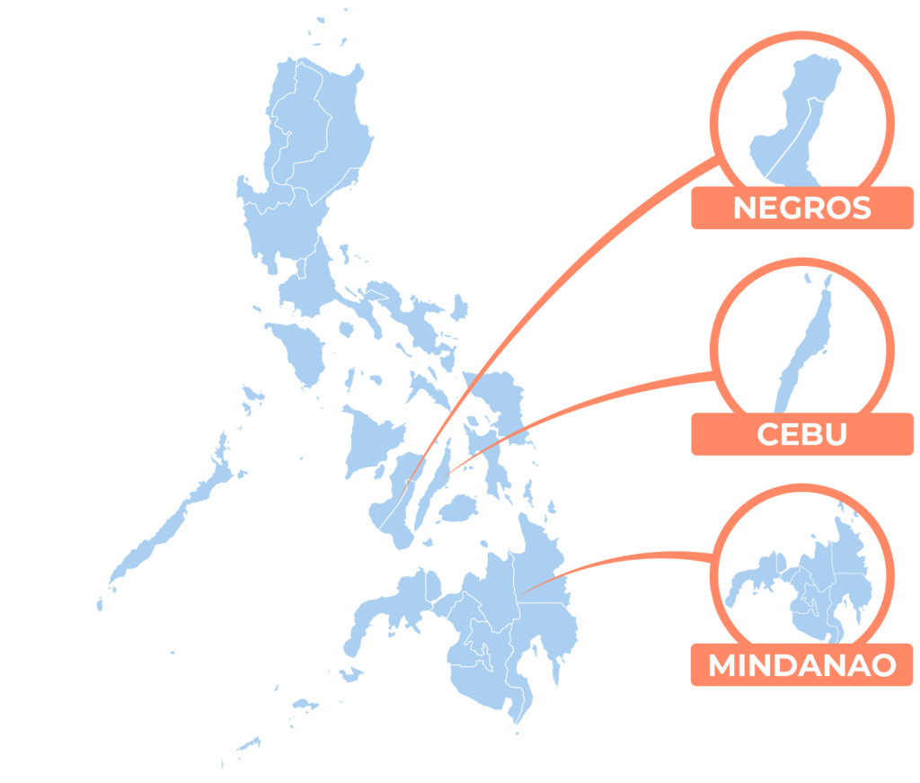 Philippine Map - Where We Operate