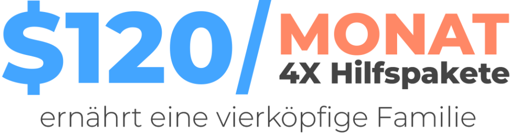 $120 for 1 month supply for a family of four - Illustration - German