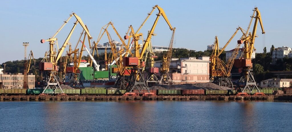 Odessa Marine Trade Port.